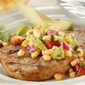 Chile-Rubbed Grilled Pork Chops